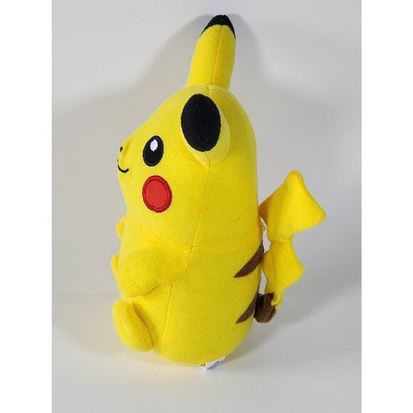 Pokémon Pikachu Yellow & Brown Anime 7” Plush Toy Factory Stuffed Animal - Picture 2 of 7